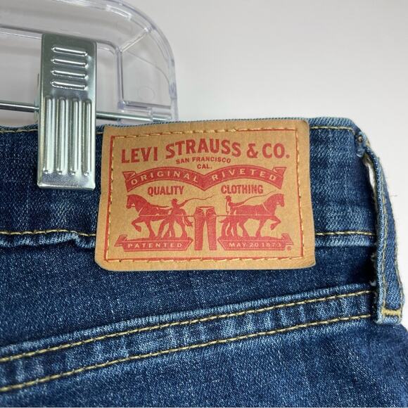 Levi's Women's Skinny Jeans - Dark Blue - Picture 5 of 16